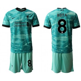 Fußballtrikots Liverpool Naby Keita 8 Kinder 2020-2021 Kurzarm Auswärts-trikot kaufen